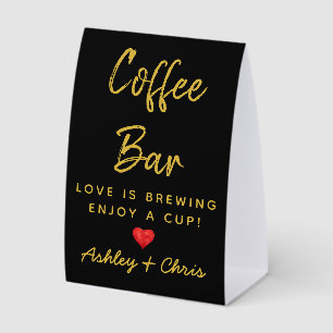 Wedding Coffee Bar Reception Dinner Drink Station