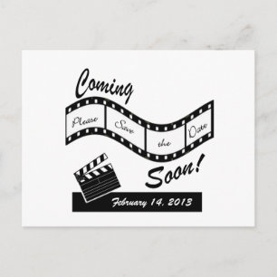Wedding Coming Soon - Save the Date Announcement Postcard