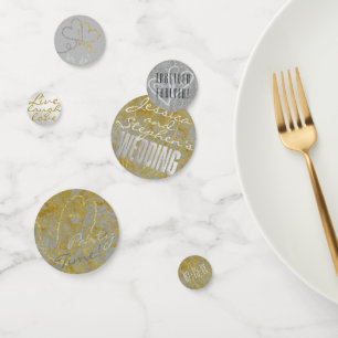 Wedding Confetti Silver Lining Confetti