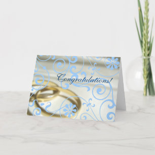 Wedding Congrats (Customizable Color!) Card