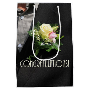 Wedding congrats gift bag