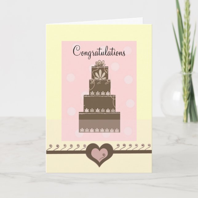 Wedding Congratulations Card (Front)