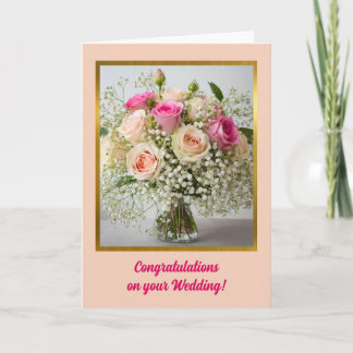 Wedding Congratulations Card