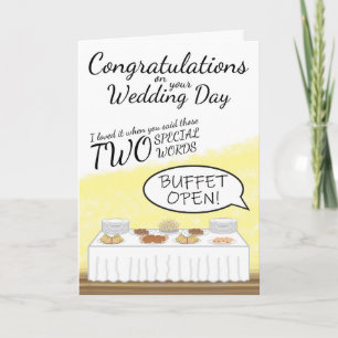 Wedding Congratulations Card