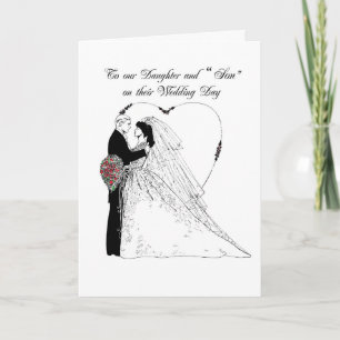 Wedding Congratulations Daughter and "Son" Card