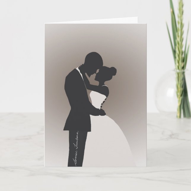 Wedding Congratulations Greeting Card (Front)