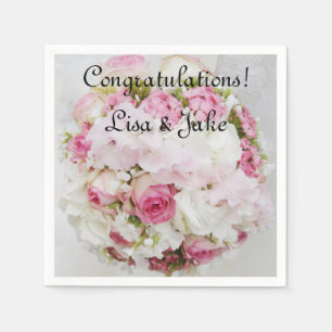 Wedding Congratulations Paper Napkins