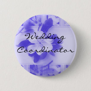 Wedding Coordinator 6 Cm Round Badge