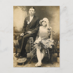 WEDDING COUPLE #56 POSTCARD