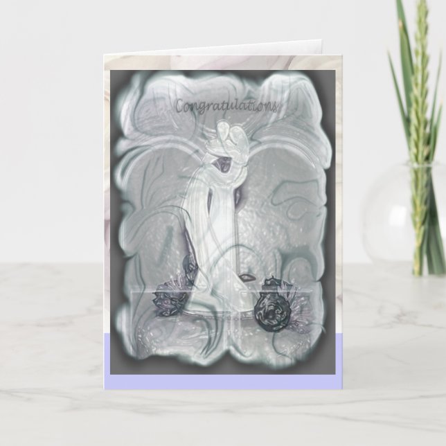 Wedding Couple....... Card (Front)