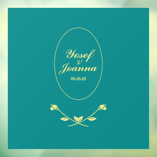 Wedding Couple Floor Decal and Sticker (Sheet 3)