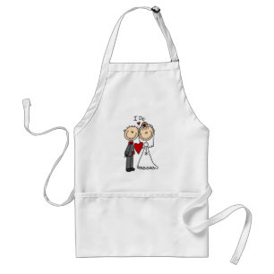 Wedding Couple I Do T-shirts and Gifts Standard Apron