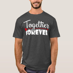 Wedding couple JGA hen party honeymoon bachelorett T-Shirt