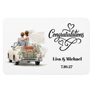 Wedding Couple Magnet