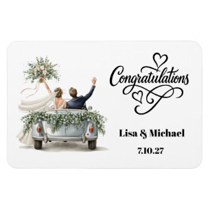 Wedding Couple Magnet