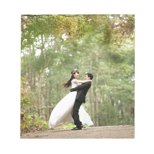 Wedding Couple Notepad (Front)