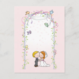 Wedding-couple Postcard