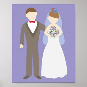Wedding Couple Poster