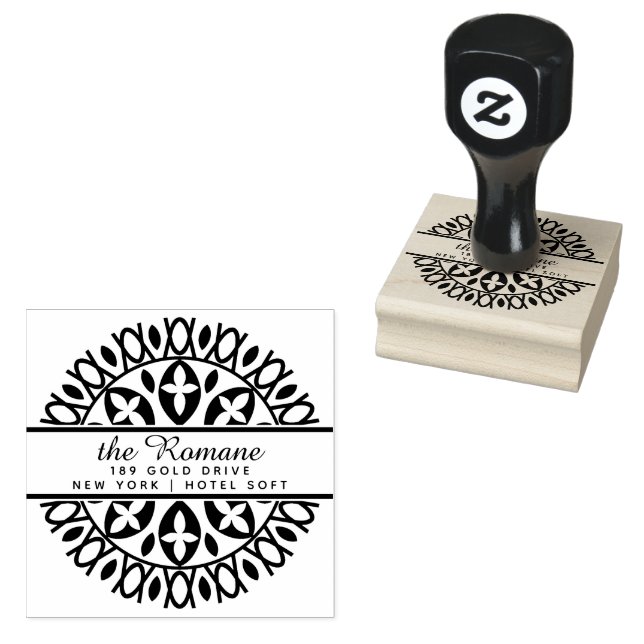 Wedding Couple  Rubber Stamp (Stamped)