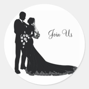 Wedding Couple Sticker