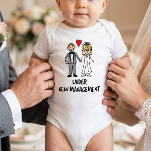 Wedding Couple - Under New Management Baby Bodysuit