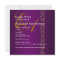 Wedding Couples Shower Invitation Purple Gold Leaf