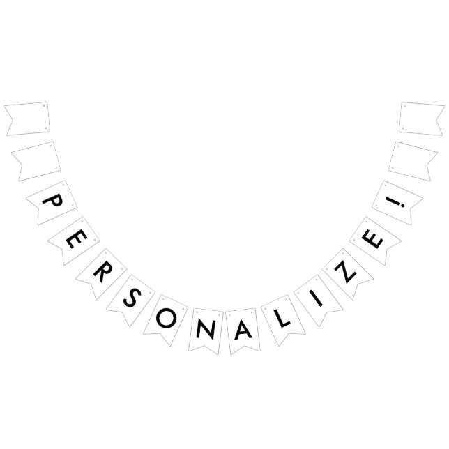 Wedding Custom Bunting Banner, Photo, Design, Text Bunting (All)