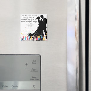 Wedding Custom Favor, Wedding Party Custom Gifts Magnet
