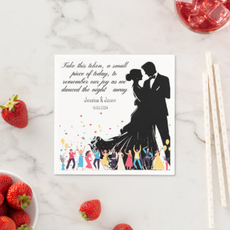 Wedding Custom Favor, Wedding Party Custom Gifts  Napkin