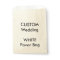 Wedding Custom Paper Favour Bag WHITE