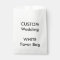 Wedding Custom Paper Favour Bag WHITE