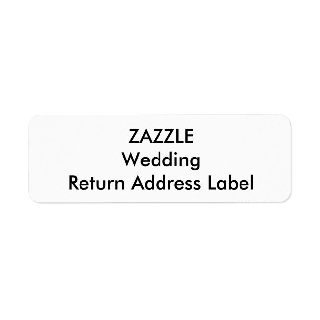 Wedding Custom RETURN ADDRESS LABELS (30 pk.) (Front)