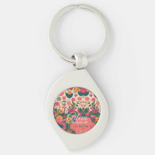 Wedding Customised Bridesmaid  Key Ring