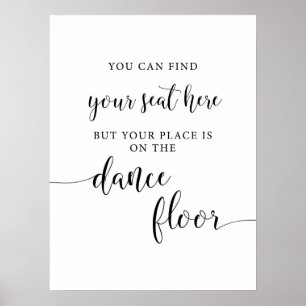 Wedding Dance Floor Dancing Shoes Sign