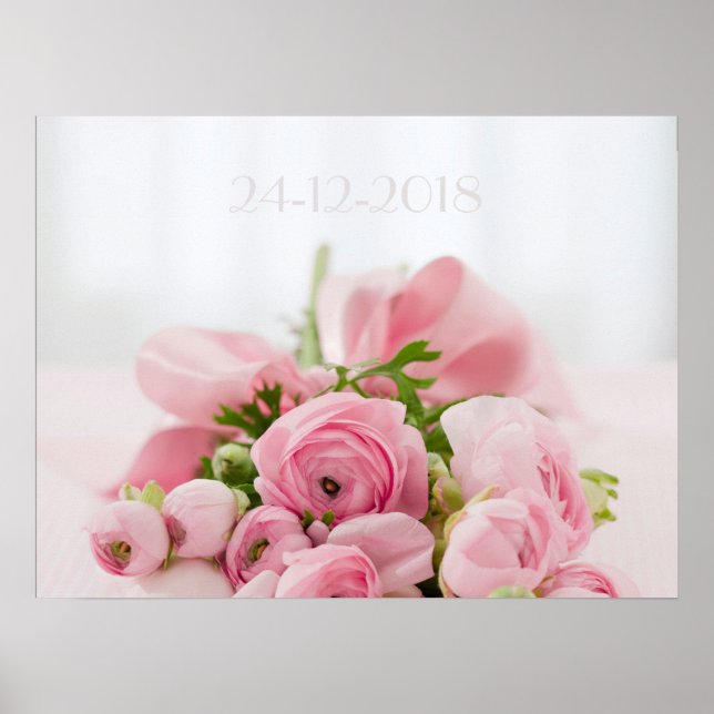 Wedding Date Memory Poster for the husband ;) (Front)