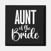 Wedding Day Aunt Of Bride Premium 