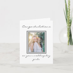 Wedding Day Card - Congratulations