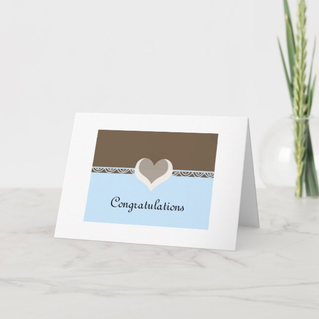 Wedding Day Congratulations Card (Front)