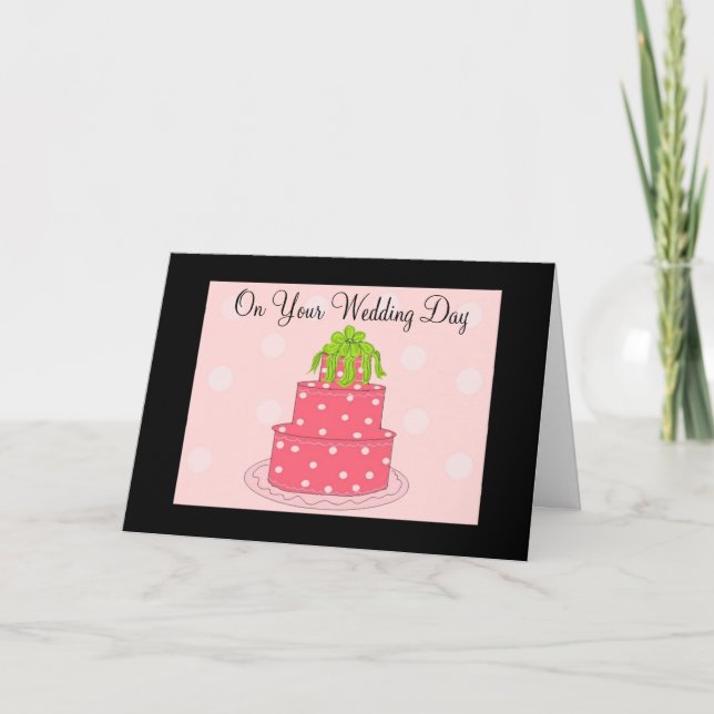 Wedding Day Congratulations Card (Front)