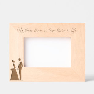 Wedding Day Etched Frames
