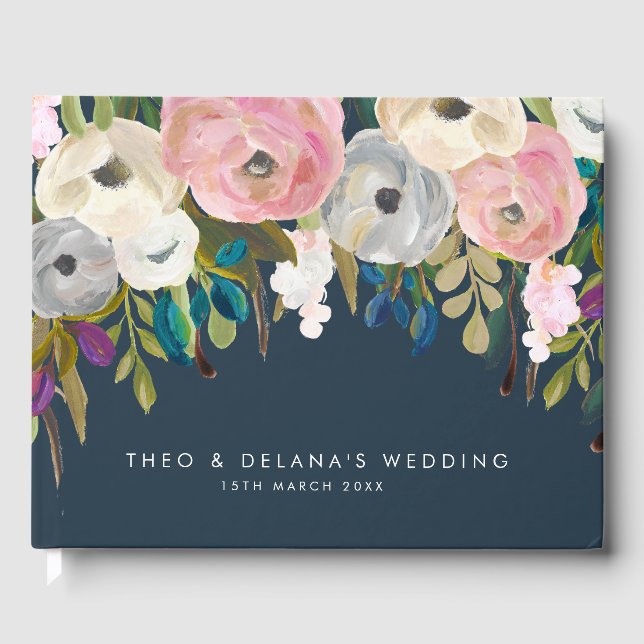 Wedding Day Guestbook Guest Register Keepsake (Front)