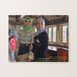 Wedding Day in Sarajevo Bosnia Jigsaw Puzzle