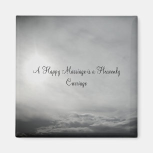 WEDDING DAY MAGNET ROMANTIC DESIGN STYLE