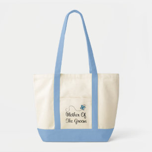 Wedding Day Mother of the Groom Blue Tote Bag