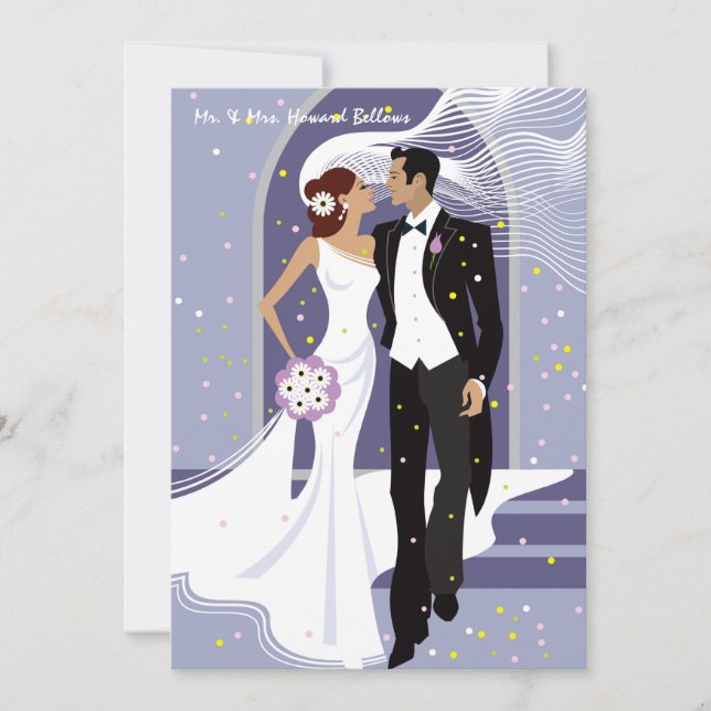 Wedding Day - Post Wedding Announcement (Front)