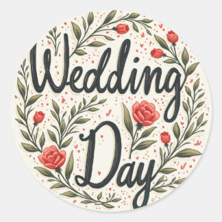 Wedding Day Stickers