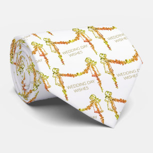 Wedding Day Wishes Tie