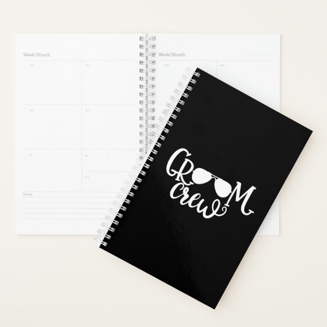Wedding Design Groom Crew Planner (Display)