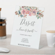 Wedding Dessert Bar Love Sweet Custom Dusty 