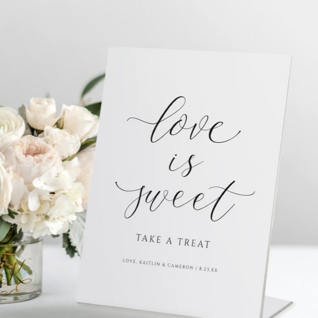 Wedding Dessert Sign Love is Sweet Candy Buffet (Creator Uploaded)